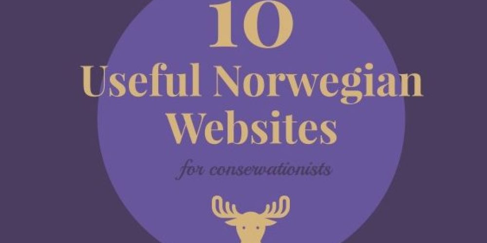 10 Useful Norwegian Websites for Conservation
